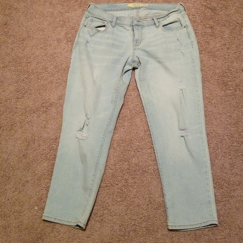 Boyfriend denim